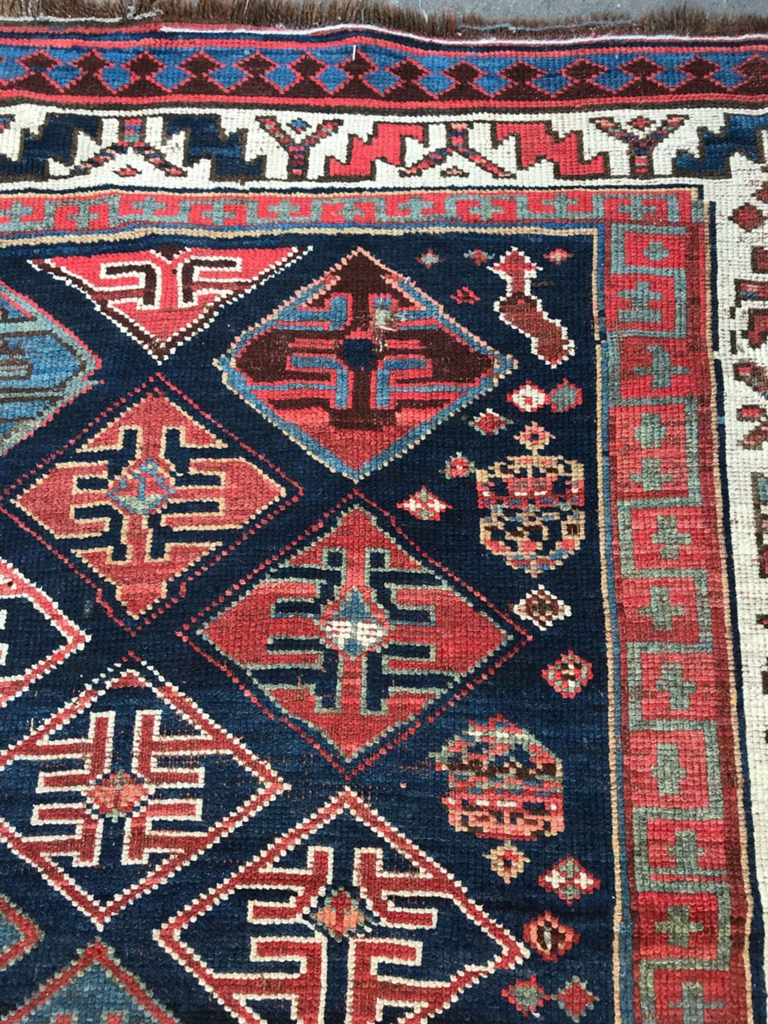 Ancient carpet northwest of Iran 139x284 cm