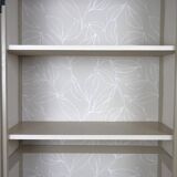 Parisian showcase dresser revamped country style wallpaper paint