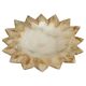 Sunburst vide poche in hand-carved alabaster, 1960s