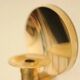 Vintage Swedish Brass Sconce by Gusum