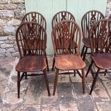 8 chaises Windsor