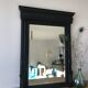 Miroir trumeau noir - 107x81cm
