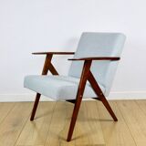 Vintage armchair like VAR blue turquoise - 2 pieces available