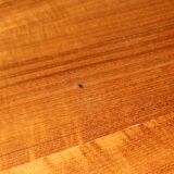 Vintage rectangular teak table with 2 extension spieces, 1960s