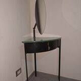 Vintage Art Deco Style Corner Unit