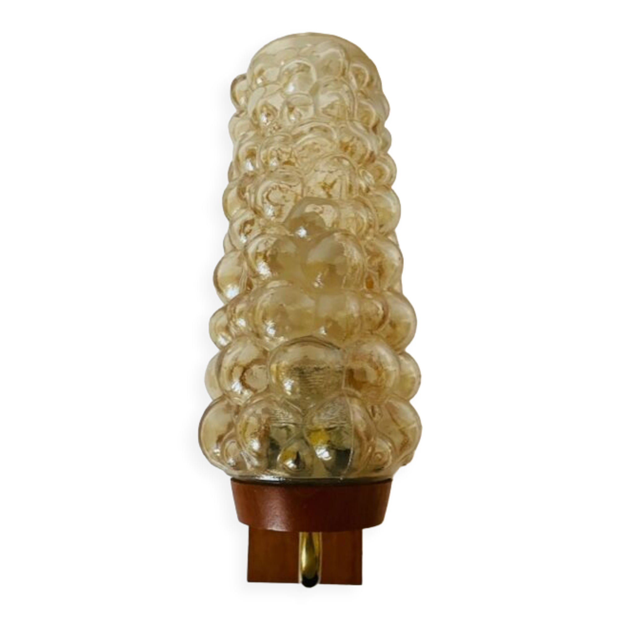 Bubble glass wall lamp, 60s