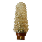 Bubble glass wall lamp, 60s
