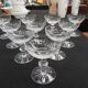 10 crystal Champagne glasses