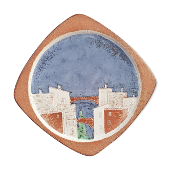 Renaud's ceramic flat vallauris