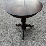 19th century walnut side table