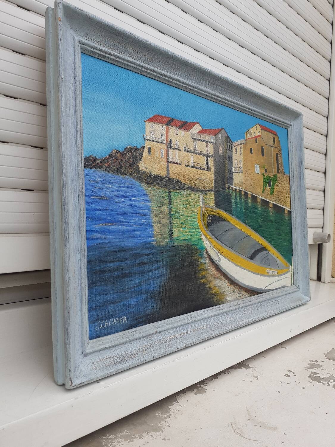 Peinture huile sur toile