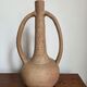Brutalist terracotta amphora