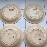 Flat plates with fine flowers