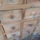 Trade cabinet with drawers
