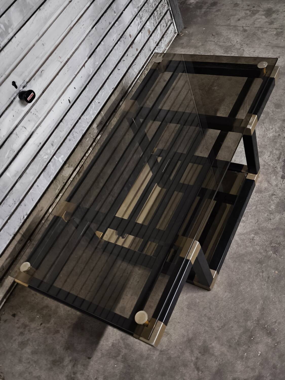 Vintage coffee table from the 1980s.