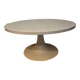 Vintage round coffee table