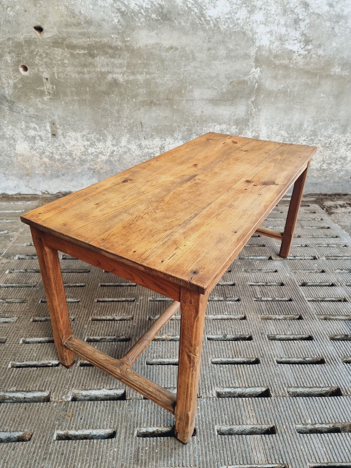 Antique table farmers dining table