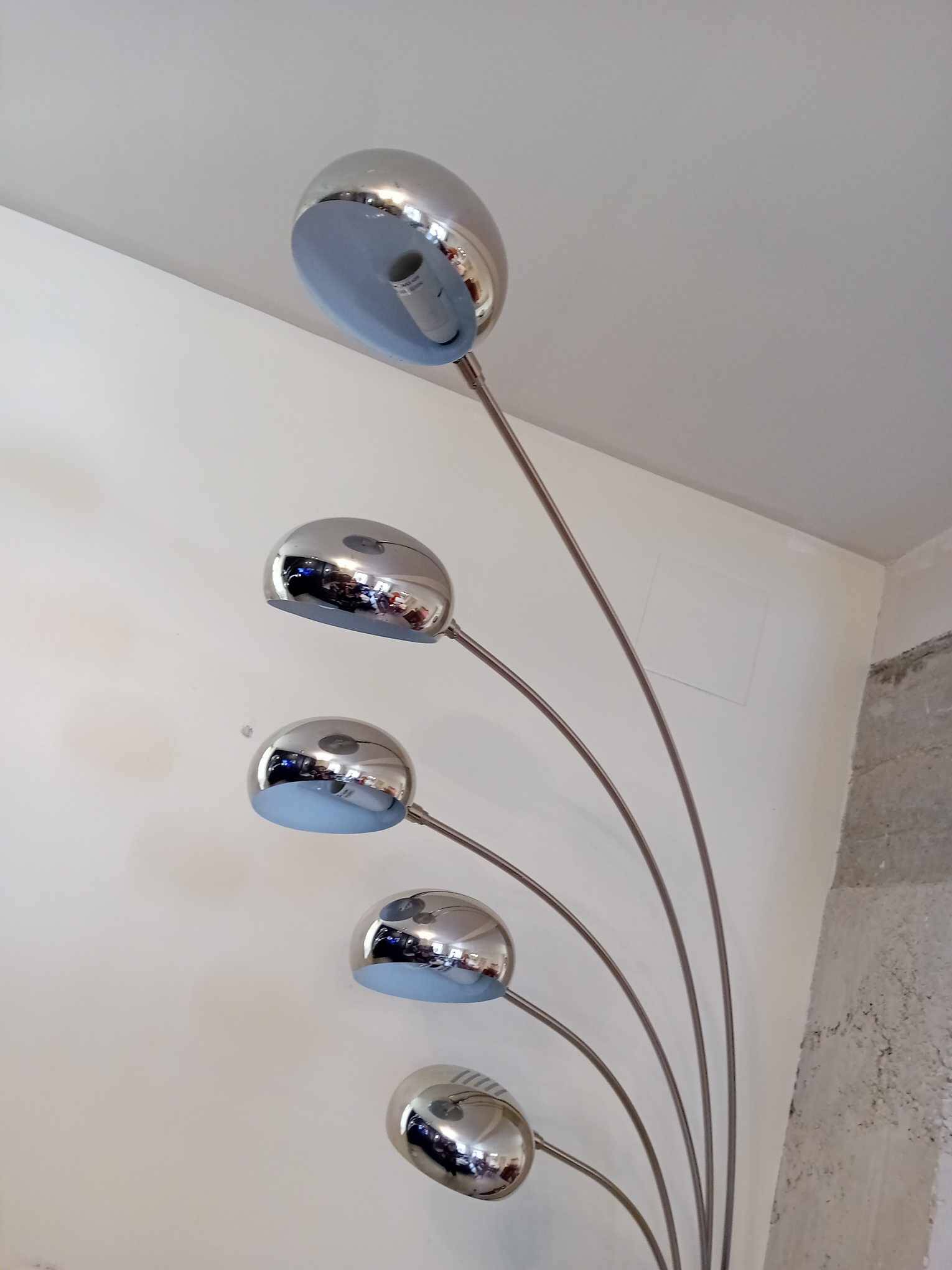 Set of 2 five fingers floor lamps by kare design 70's