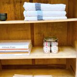 Parisian buffet without doors