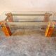 Gabriella Crespi (1922-2017) - Table basse en placage de loupe