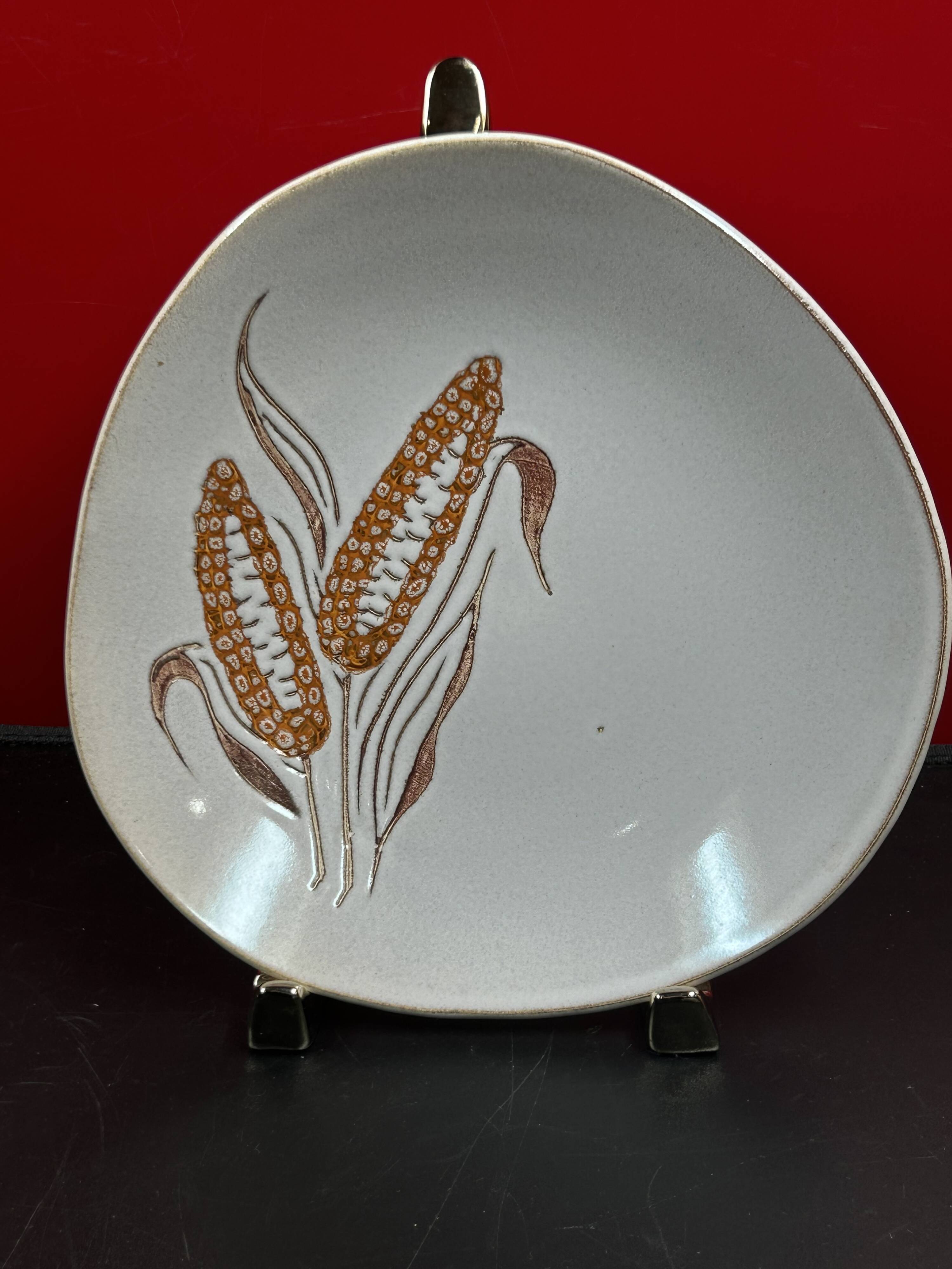 Set of 5 deep plates 21 cm in earthenware from MBFA Pornic model diff.