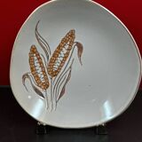 Set of 5 deep plates 21 cm in earthenware from MBFA Pornic model diff.