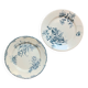 Lot de 2 assiettes en terre de fer
