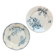 Lot de 2 assiettes en terre de fer