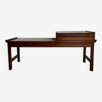 Danish bench in rosewood