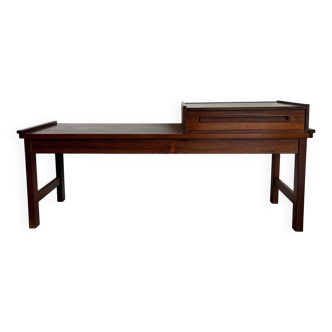 Danish bench in rosewood