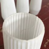 Pair of vintage metal and brass sconces