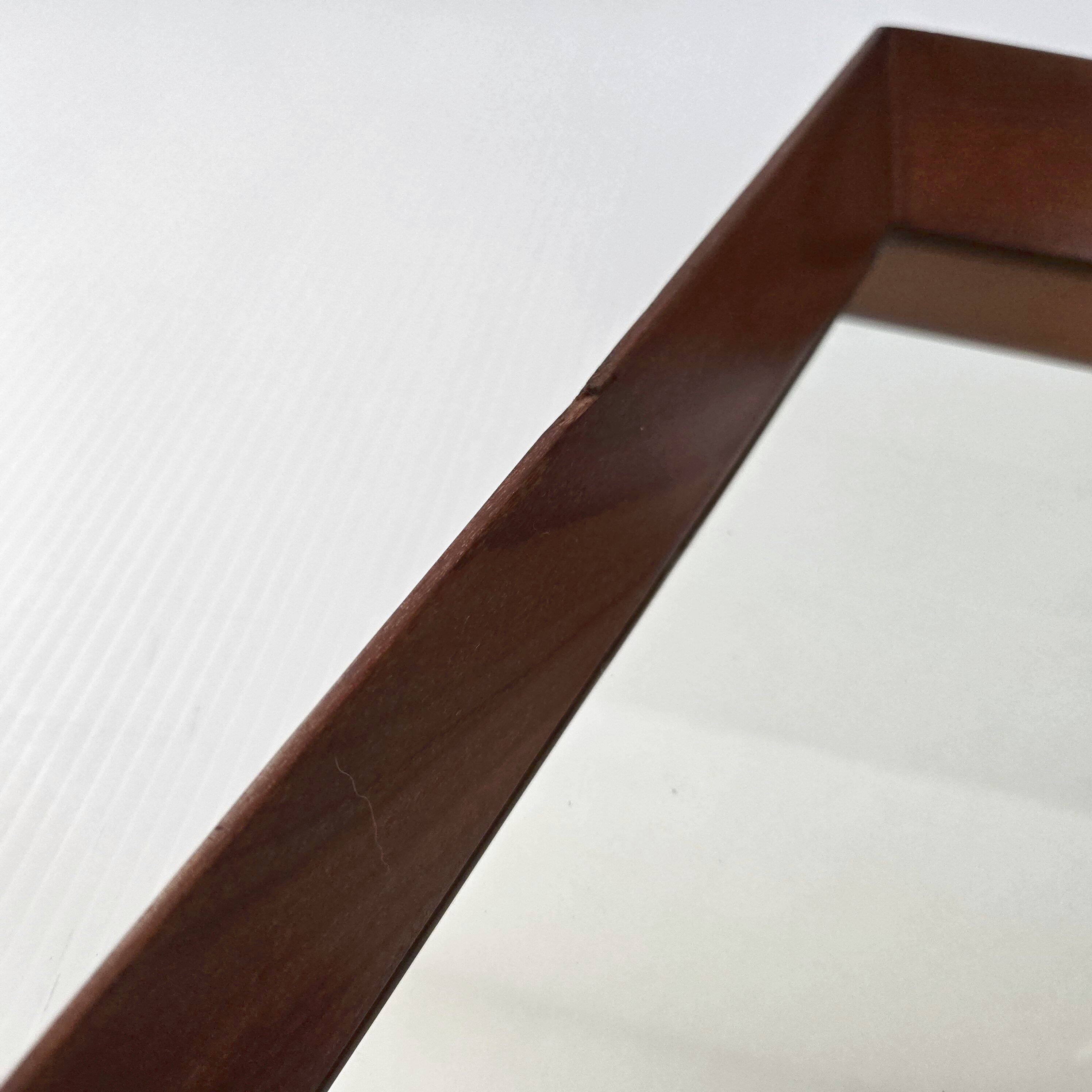 Vintage teak mirror 1960