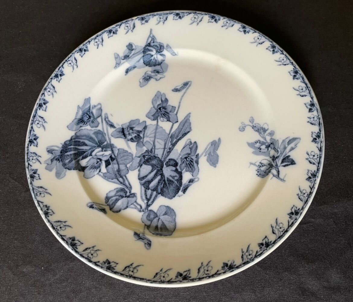 Dessert plates Sarreguemines model Stella