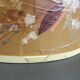 Vintage lampshade with dried flowers