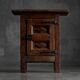 Antique rustic oak cabinet, France, 19th century