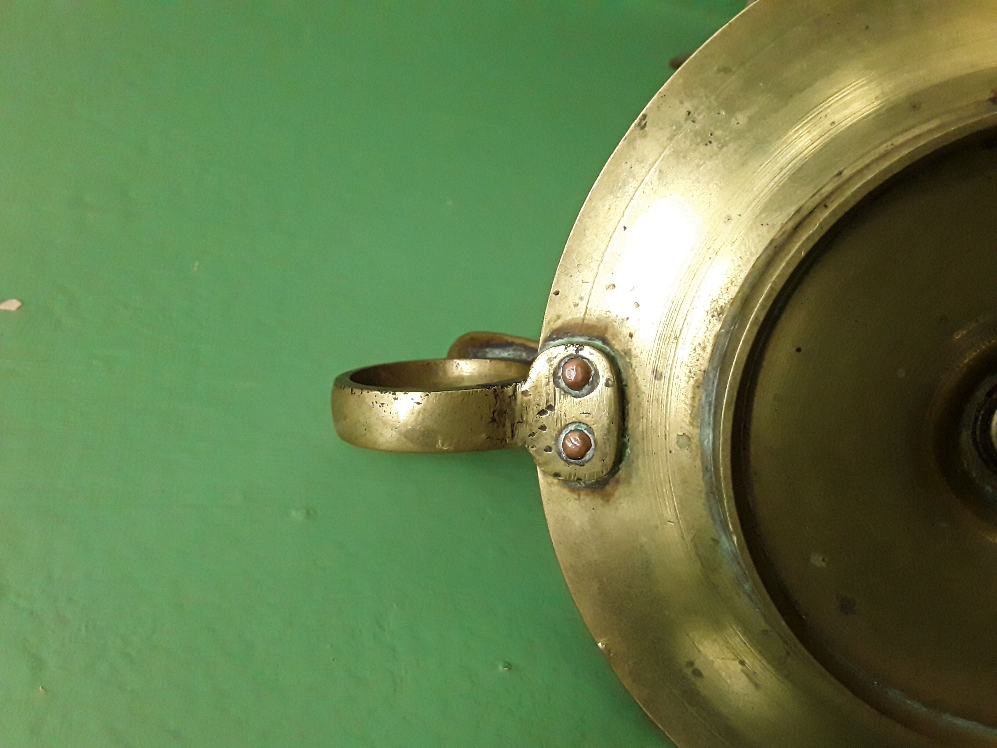 Antique candle holder