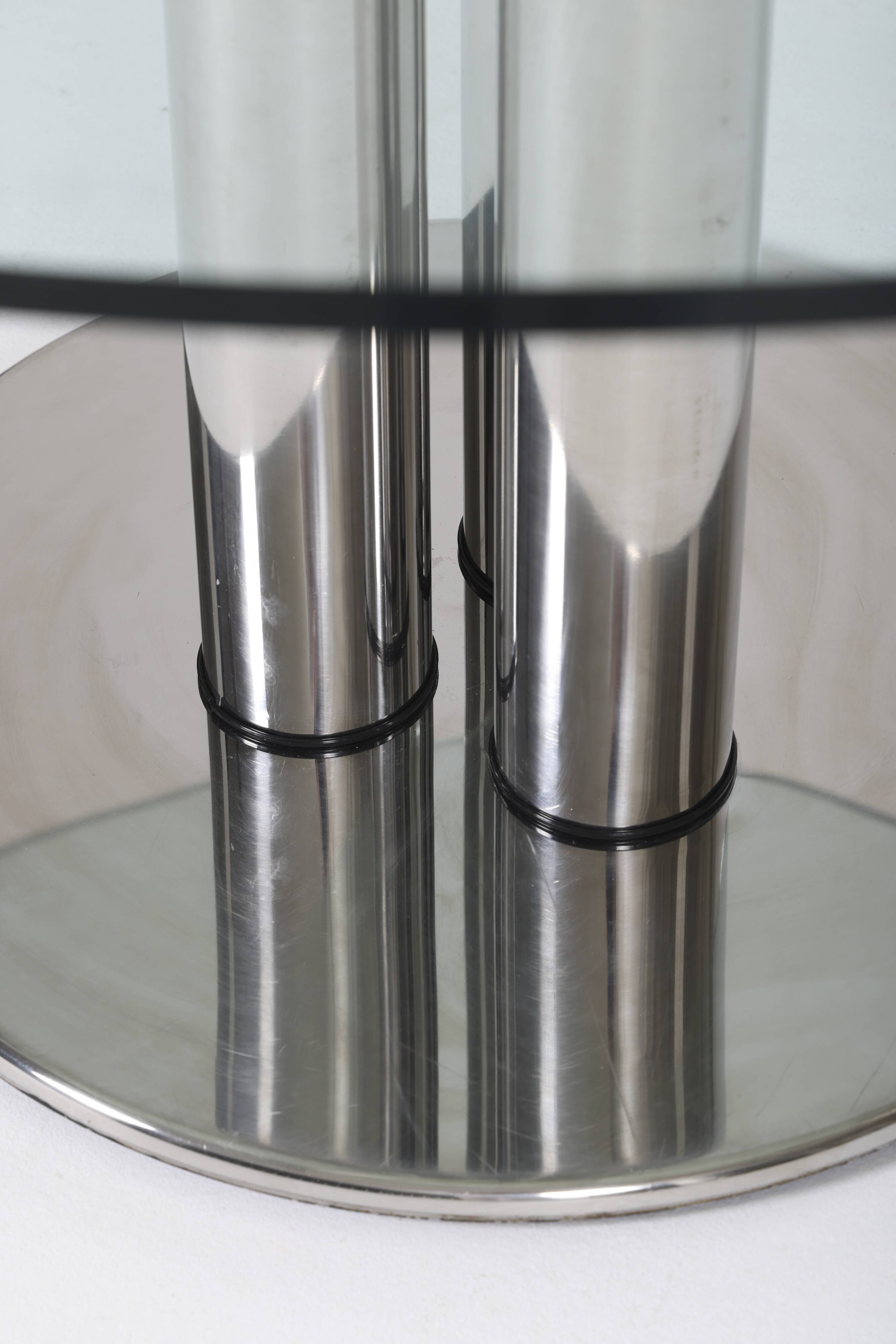 Table ronde par Marco Zanuso pour Zanotta, 1970s