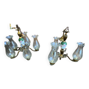 2 lustres italiens  debut - eme