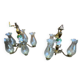 2 Italian chandeliers from the early 20th century