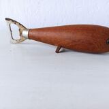 Danish teak  fish bottle opener 1960