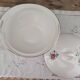 Porcelain tureen from gien france model pompadour