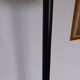 Chrome parrot coat rack with 12 hooks