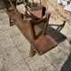 Paire de bancs orme pour table de ferme brutaliste rustique 1950