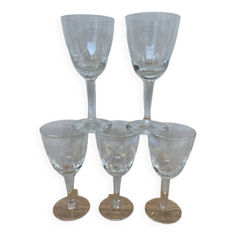 Set of 5 liquor glasses