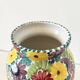 Ceramic flower vase Italy 1960
