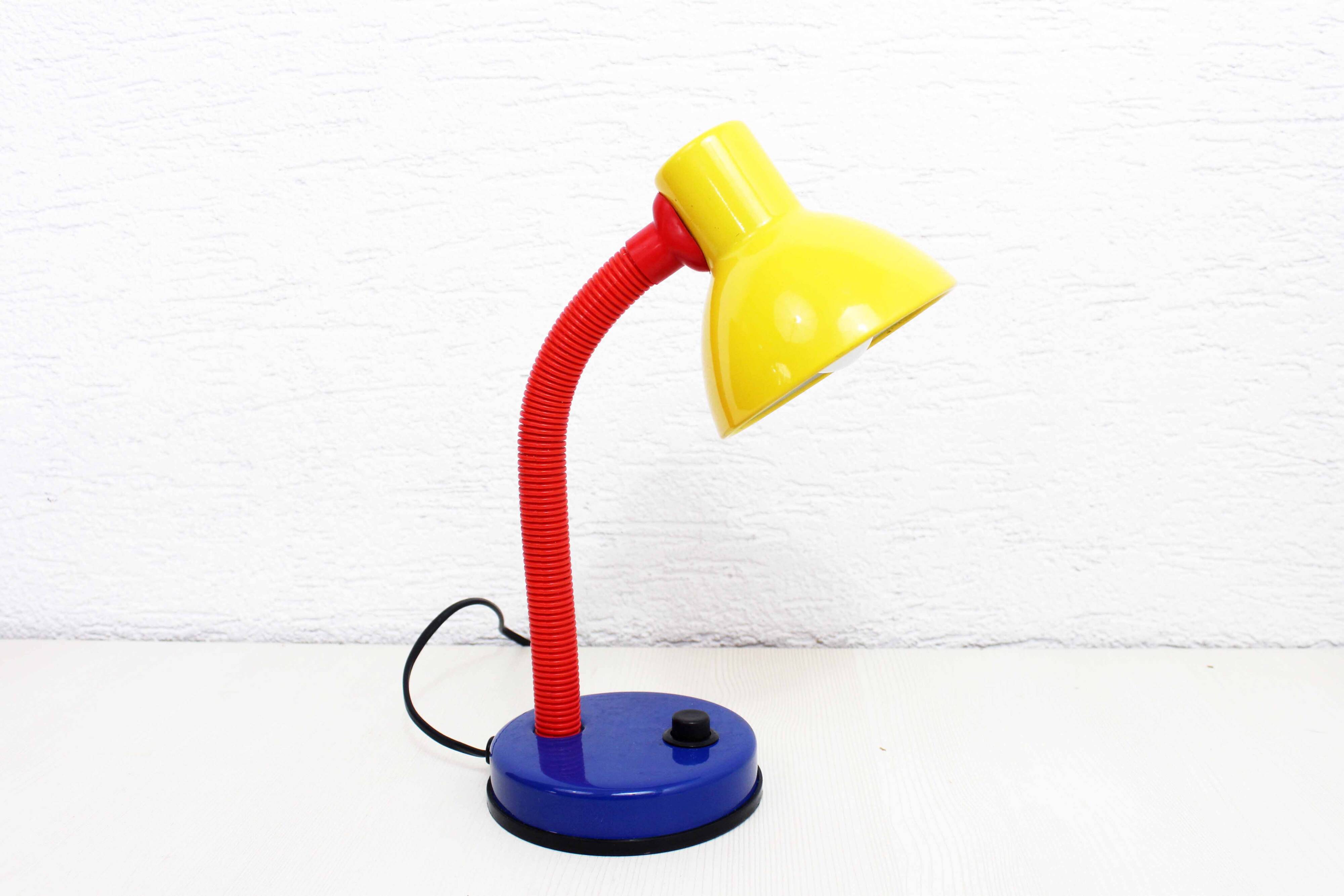 80s Memphis style desk lamp