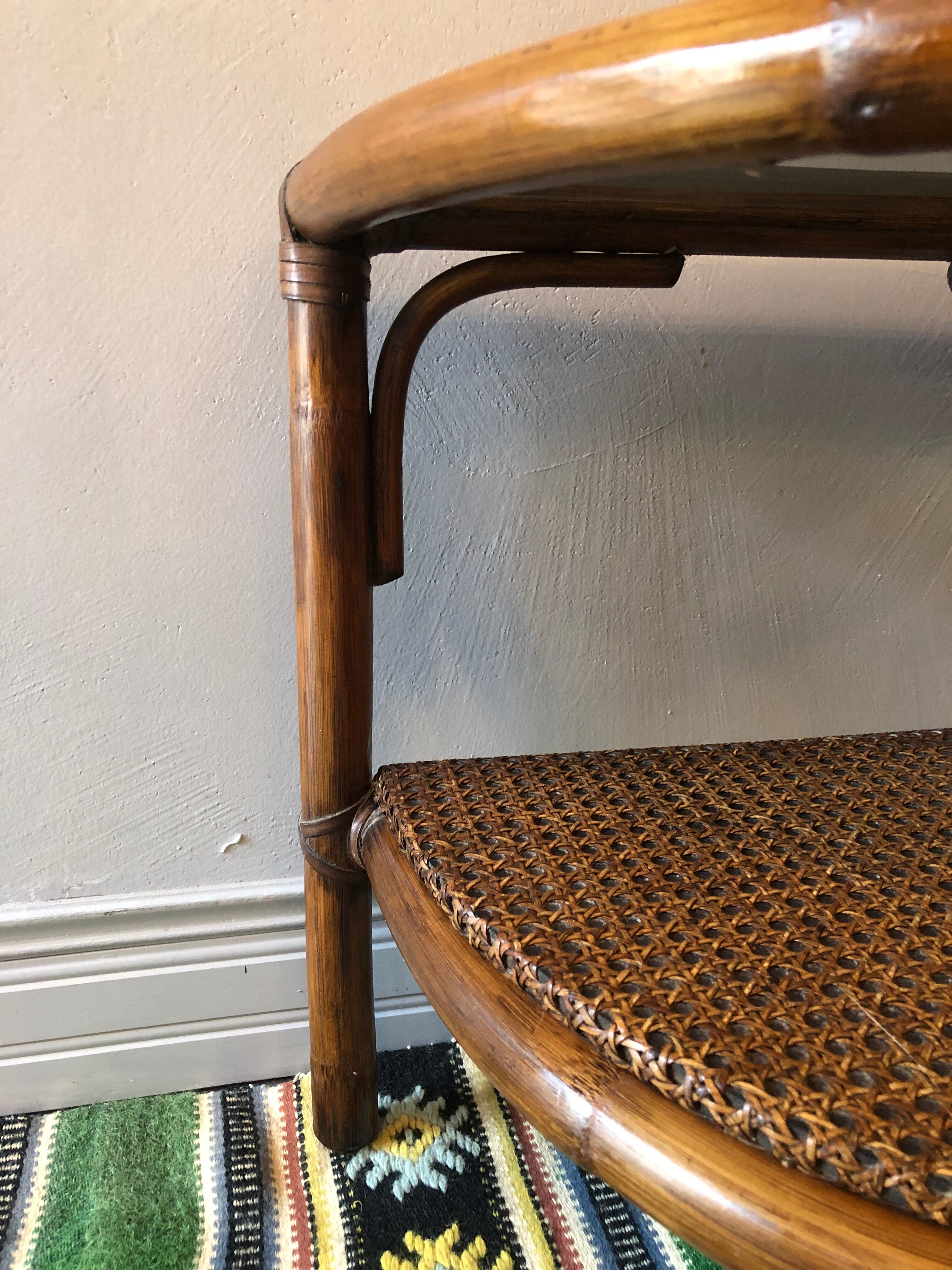 2 vintage bedside tables