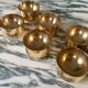 Pierre Forsell for skultuna. Sweden, 1970 gold-plated brass service