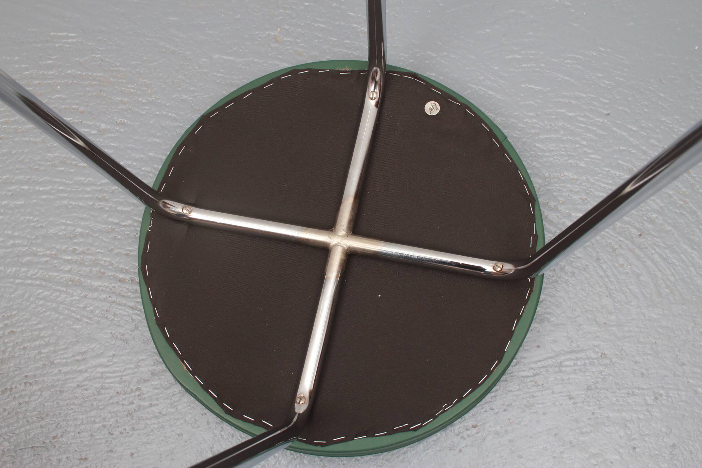 1950s stool green from Thonet