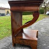 Restoration period console in walnut circa 1800